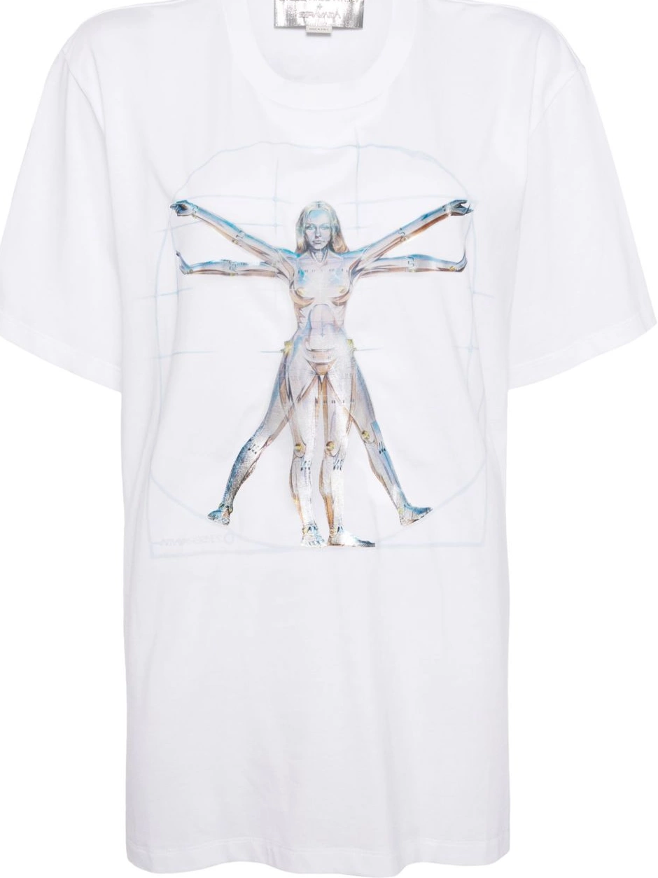 Cheap cotton Stella Vitruvian Sorayama x Woman McCartney Women T-shirt 0630